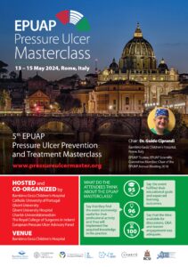 pressure ulcer masterclass EPUAP 2024 Italy Rome Guido Ciprandi Bambino Gesu